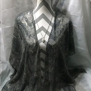 Large gray Scarves